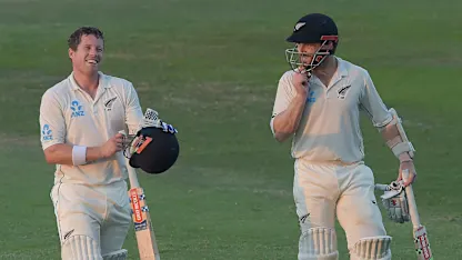 Logo of Three each from New Zealand, India in ICC Test Team of the Year