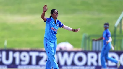 Logo of Parshavi Chopra four-wicket haul | U19 Women's T20WC