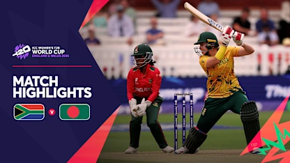 South Africa survive Bangladesh scare to keep semi-final hopes alive | Match Highlights | Women's T20WC 2026
