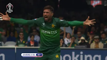 CWC19: Pak v SA - Overs 1-10 highlights