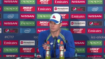 04 June, London - Australia -Steve Smith Pre-Match Press Conference