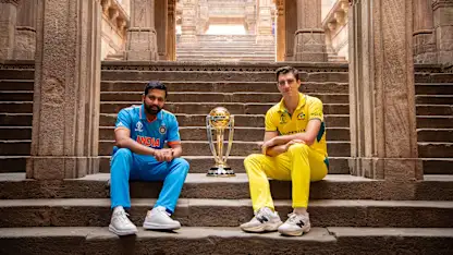 ICC Men's Cricket World Cup 2023 pre final captains image at Adalaj Stepwell