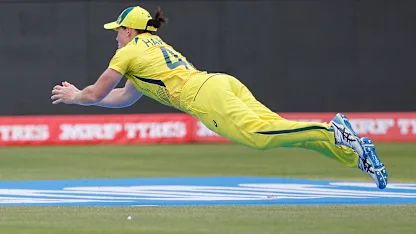 Logo of Grace Harris takes 'absolute blinder' in the deep for Australia | Women's T20WC 2023