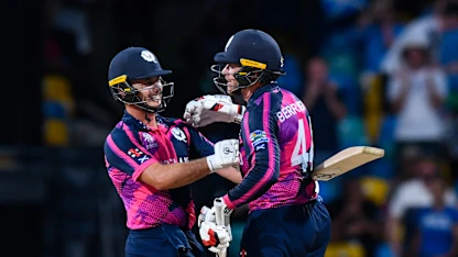 Logo of Berrington maximum wins it for Scotland | T20WC 2024