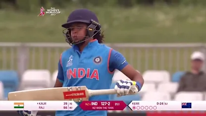 #WWC17 Ind v NZ: Harmanpreet Kaur scores a fine 59 off 89 deliveries