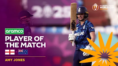 Amy Jones' fluent knock | Aramco POTM Highlights | CWC25