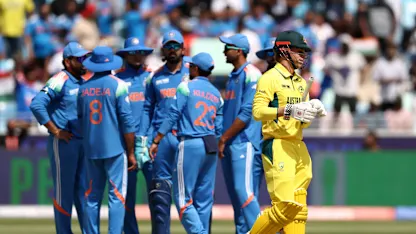 Logo of Shami sets up Connolly as India's first wicket | IND v AUS | Champions Trophy 2025