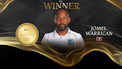 Logo of ICC Men’s Player of the Month for January 2025 revealed 