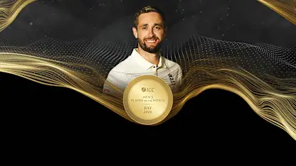 Logo of ICC Men's Player of the Month for July 2023 revealed