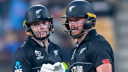 Logo of New Zealand eye last semi-final spot in crunch clash with Sri Lanka | Match 41 Preview | CWC23