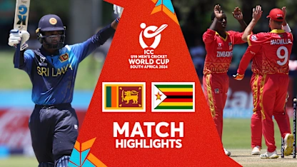 Logo of Sri Lanka v Zimbabwe | Match Highlights | U19 CWC 2024
