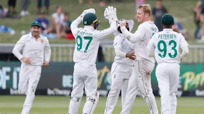 Logo of Harmer's all-round heroics puts South Africa in charge