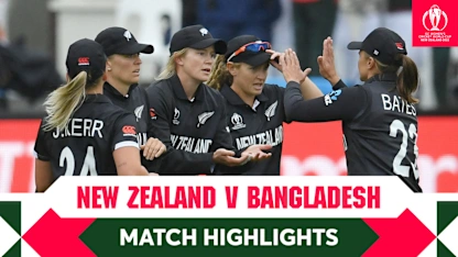 Logo of M5 Match Highlights: New Zealand v Bangladesh | CWC22