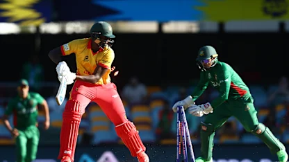 Logo of Every ball of Bangladesh and Zimbabwe playing out incredible final over | T20WC 2022