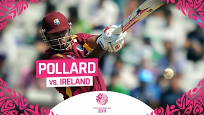 CWC11: Pollard smashes 94 in 55 balls vs Ireland