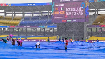 LIVE: Rain delays toss in Sri Lanka-Pakistan CWC25 clash