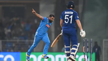 Logo of Bumrah, Shami blows lead India's defence in Lucknow | CWC23