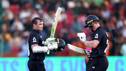 Logo of Latham brings up 8th ODI century | PAK v NZ | Champions Trophy 2025