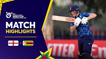 England power past Zimbabwe | Match Highlights | U19 CWC 2026