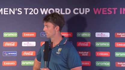 Logo of Mitch Marsh (Australia Captain) pre-match Press Conference - 19th June 2024