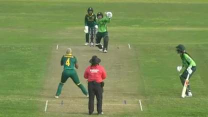 Fatima Sana showcases six-hitting prowess | CWC25