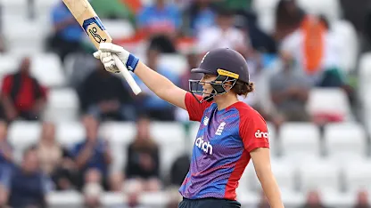 Natalie Sciver starred in the first T20I against India