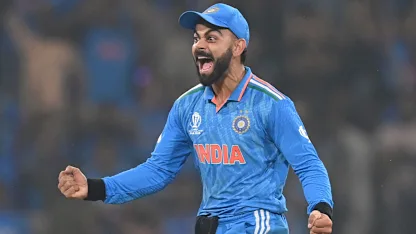 Logo of Kohli-excited