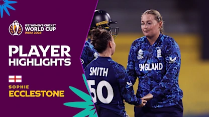 Ecclestone's dream spell against Sri Lanka | Player Highlights | CWC25 