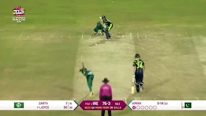 PAK v IRE: Ireland innings highlights