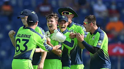 Logo of Curtis Campher makes history with four wickets in four balls