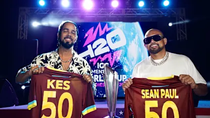 Logo of ICC Men’s T20 World Cup 2024 Official Anthem Teaser ft. Sean Paul and Kes