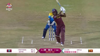 WI v SL: West Indies innings highlights