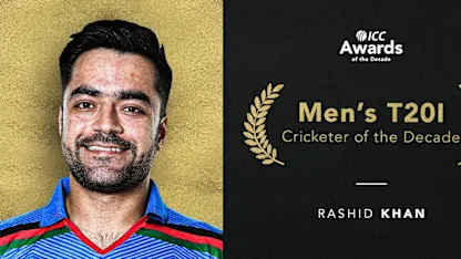 Logo of Rashid Khan is the ICC Men’s T20I Cricketer of the Decade