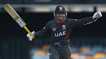 Logo of World Cup 2015: Shaiman Anwar 106 v Ireland