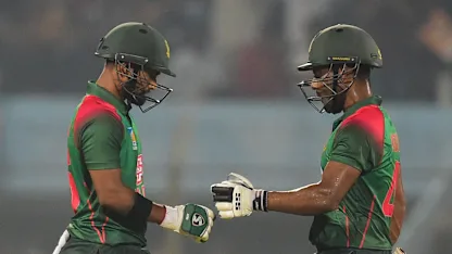 Logo of Kayes-Das stand sinks Zimbabwe and seals series for Bangladesh