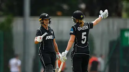 Logo of New Zealand Women posted a world record 490