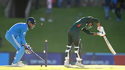 Logo of India, England and Pakistan start off with wins in the U19 World Cup