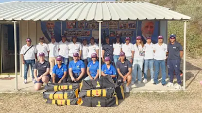 Cyprus held a CWC25 watch party and received equipment from Cricket for Care | Women's Cricket Week