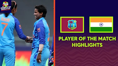 Logo of Deepti Sharma breaks record in POTM performance | Women's T20WC 2023