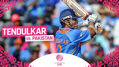 Logo of CWC11: Tendulkar steps up with vital half-century in semi-final