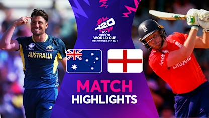 Logo of Impressive Australia beat defending champions | Match Highlights | AUS v ENG | T20WC 2024