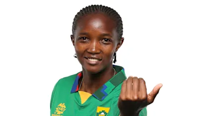 Logo of Quiet achiever Ayabonga Khaka driving South Africa | Women's T20WC 2023
