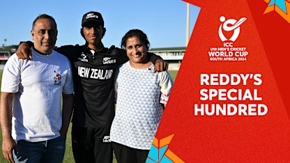 Snehith Reddy on 'extremely special' hundred | U19 CWC 2024 