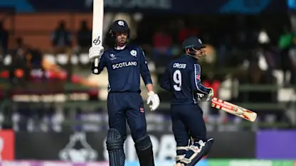 Logo of Brandon McMullen hits brilliant fifty in emphatic win | CWC23 Qualifier