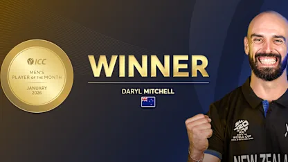ICC Men’s Player of the Month for January 2026 announced