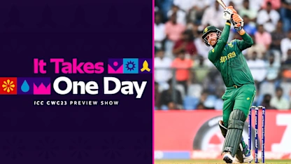 Logo of South Africa out to conquer World Cup nemesis New Zealand | It Takes One Day: Episode 32 | CWC23