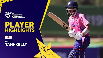 Hugo Tani-Kelly anchors Japan past 200 | Player Highlights | U19 CWC 2026 
