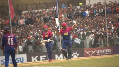 Logo of Asif Khan slams fourth fastest hundred in Men's ODIs