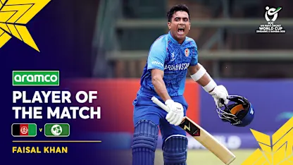 Faisal's milestone hundred sets a strong base | POTM Highlights | U19 CWC 2026