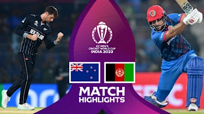 Logo of All-round excellence propels New Zealand to dominant win | Match Highlights | CWC23